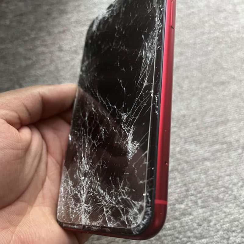 lcd broken iphone