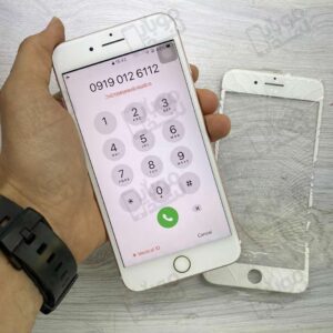 تعویض گلس ال سی دی آیفون 7 پلاس glass apple iphone 7 plus