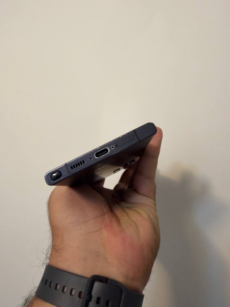 لبه پایین و درگاه — Samsung Galaxy S23 Ultra کارکرده | 256 گیگ | مشکی