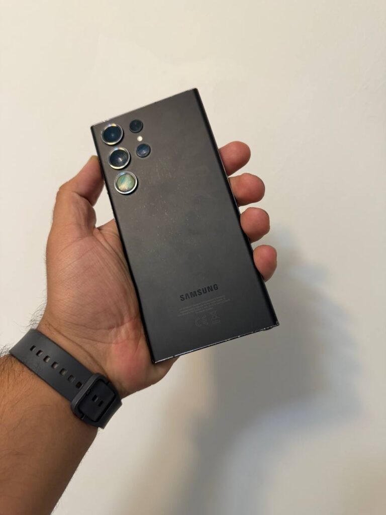 پشت دستگاه — Samsung Galaxy S23 Ultra کارکرده | 256 گیگ | مشکی