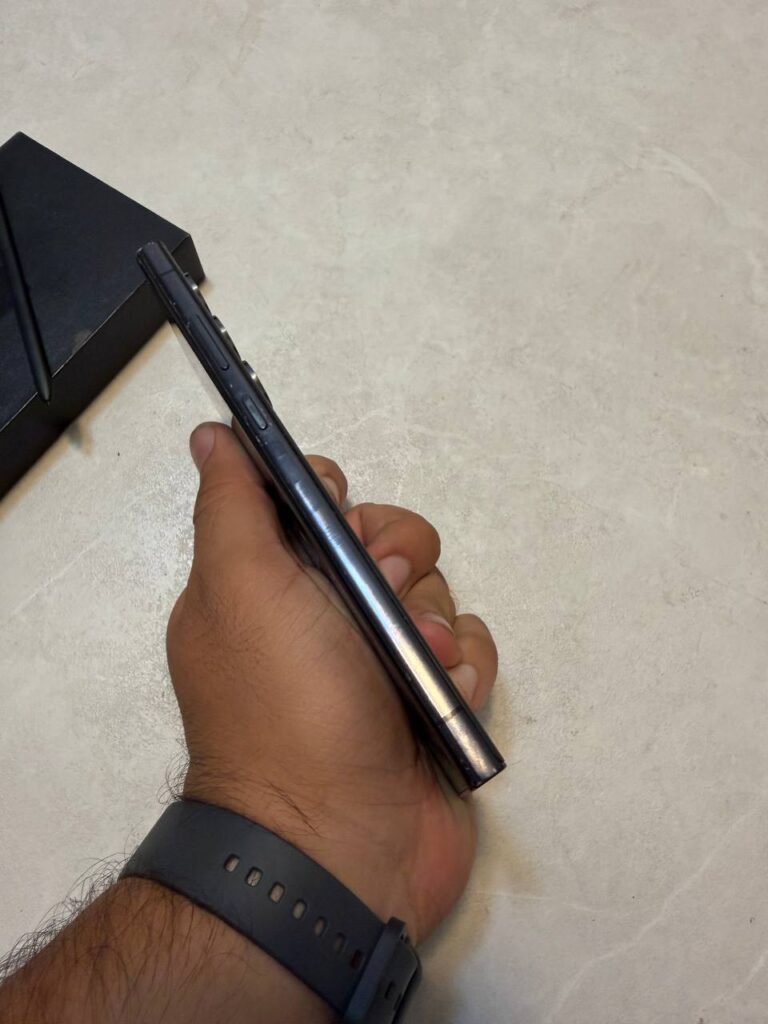 لبه چپ — Samsung Galaxy S23 Ultra کارکرده | 256 گیگ | مشکی